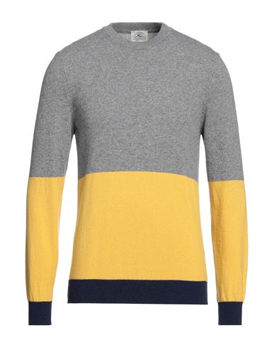 Mqj Man Sweater Grey Size 38 Polyamide, Wool, Viscose, Cashmere