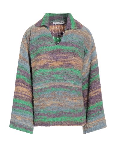 Attic And Barn Woman Sweater Green Size L Acrylic, Alpaca Wool, Wool, Polyamide