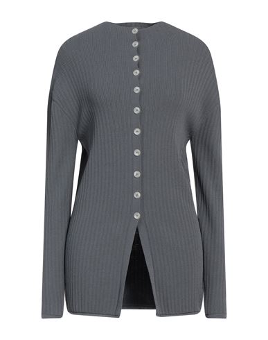 Rus Woman Cardigan Grey Size S Rayon, Textile Fibers