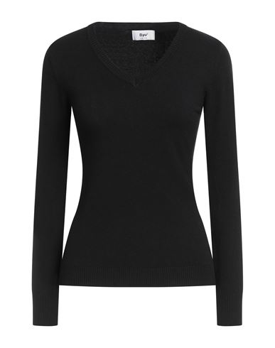 B.yu B. Yu Woman Sweater Black Size L Viscose, Polyester, Polyamide