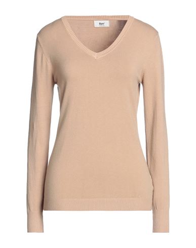 B.yu B. Yu Woman Sweater Camel Size L Viscose, Polyester, Polyamide In Neutral
