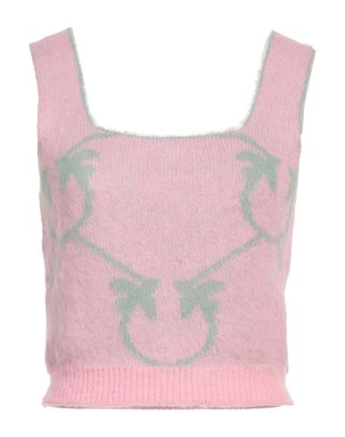 Pinko Woman Top Pink Size L Acrylic, Polyamide, Alpaca Wool