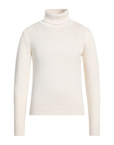 BELLWOOD BELLWOOD MAN TURTLENECK IVORY SIZE 36 COTTON, WOOL, CASHMERE