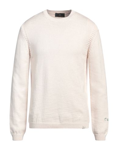 LIU •JO MAN LIU •JO MAN BETTER MAN SWEATER CREAM SIZE L VISCOSE, POLYESTER, POLYAMIDE 
