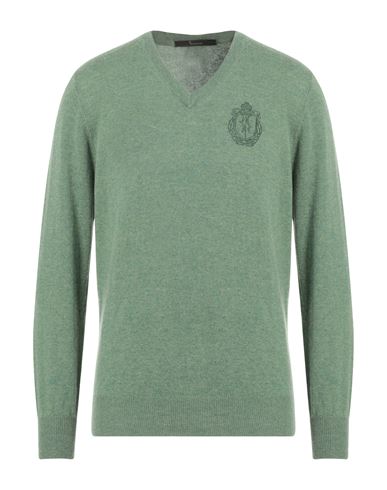 Billionaire Man Sweater Sage Green Size L Virgin Wool, Cashmere