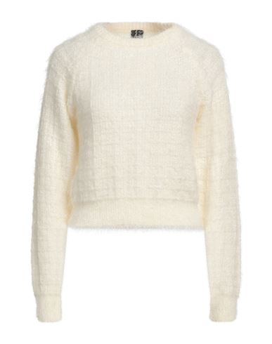 Pinko Woman Sweater Ivory Size S Polyamide, Acrylic, Alpaca Wool In White