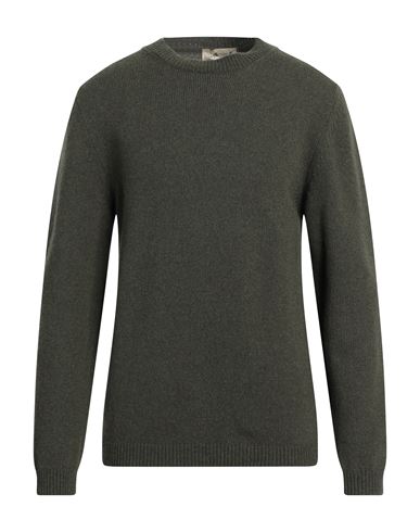 Shop Irish Crone Man Sweater Military Green Size 3xl Cashmere