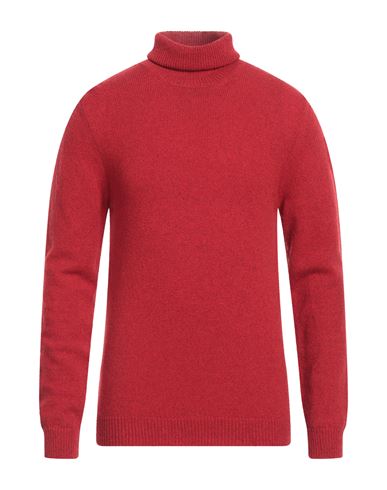 Shop Irish Crone Man Turtleneck Red Size M Virgin Wool