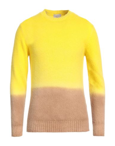Altea Man Sweater Yellow Size L Virgin Wool