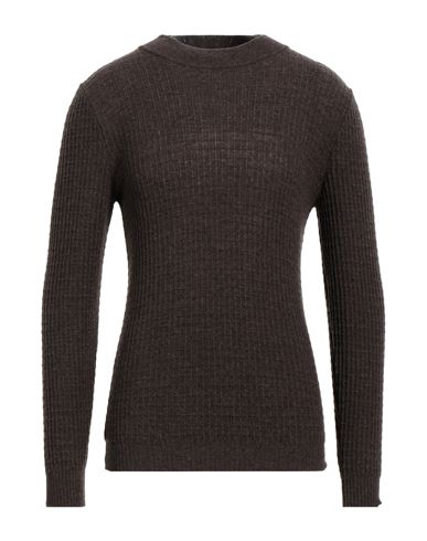 Irish Crone Man Sweater Dove Grey Size L Virgin Wool