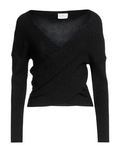 Nenette Woman Sweater Black Size S Viscose, Polyamide, Polyester