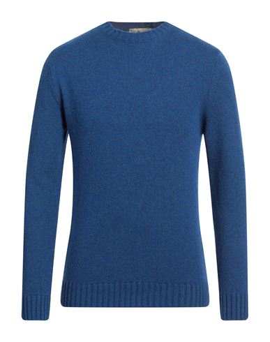 Irish Crone Man Sweater Blue Size Xxl Wool
