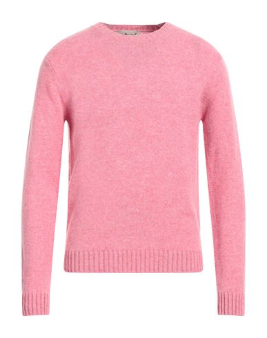 Irish Crone Man Sweater Magenta Size M Wool