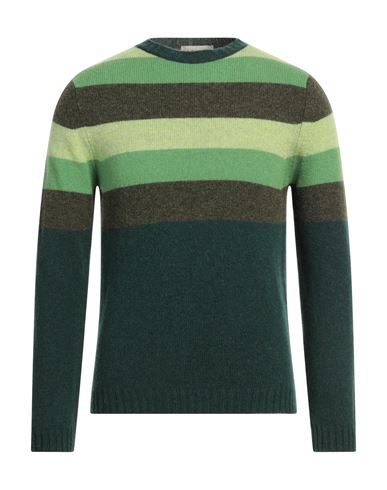 Irish Crone Man Sweater Emerald Green Size Xxl Wool