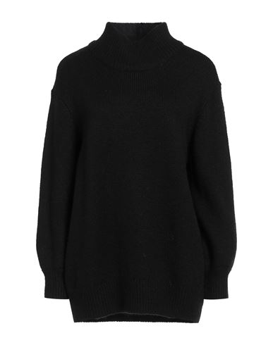 Silvian Heach Woman Turtleneck Black Size S Acrylic, Nylon, Wool, Alpaca Wool, Elastane