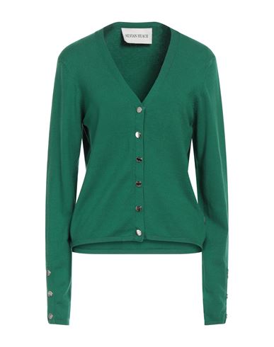 Silvian Heach Woman Cardigan Green Size Xs Viscose, Polyester, Nylon