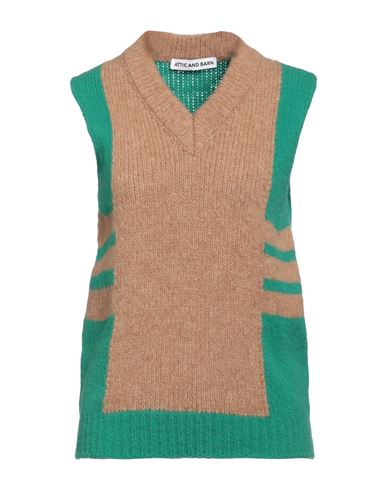 Attic And Barn Woman Sweater Green Size L Wool, Polyamide