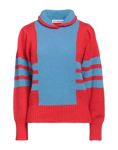 Shop Attic And Barn Woman Sweater Red Size M Wool, Polyamide