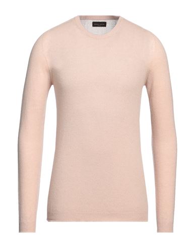 Roberto Collina Man Sweater Beige Size 44 Wool, Silk, Polyester