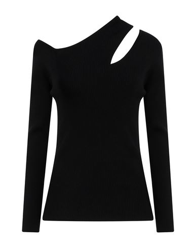 Spell By Access Fashion Woman Sweater Black Size M/l Viscose, Polyamide