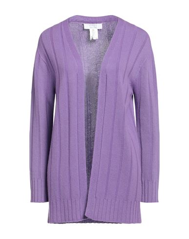 Kaos Woman Cardigan Purple Size S Wool, Cashmere