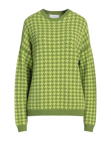 Carta Libera Woman Sweater Green Size 1 Polyester, Viscose, Polyamide