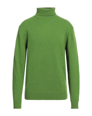 Avignon Man Turtleneck Green Size Xxl Wool, Nylon