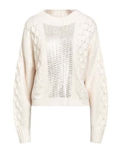 Kaos Woman Sweater Off White Size M Acrylic, Polyester