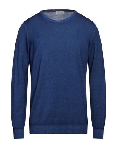 Avignon Man Sweater Blue Size Xxl Merino Wool