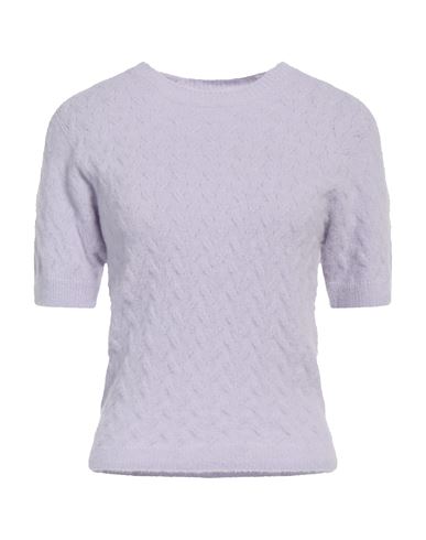 Attic And Barn Woman Sweater Lilac Size M Polyamide, Acrylic, Alpaca Wool, Wool, Elastane In Purple