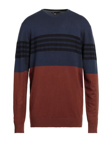 Shop Avignon Man Sweater Blue Size 3xl Viscose, Nylon