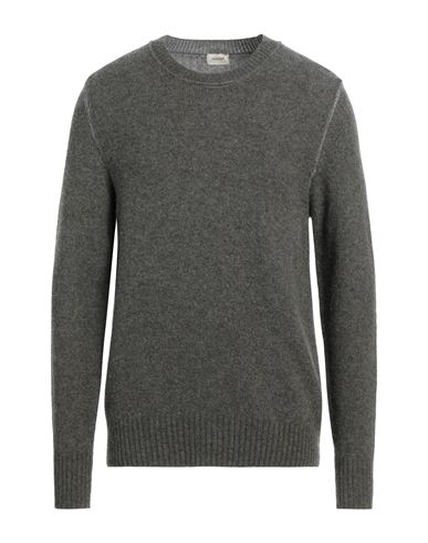 Covert Man Sweater Lead Size 40 Merino Wool In Grey