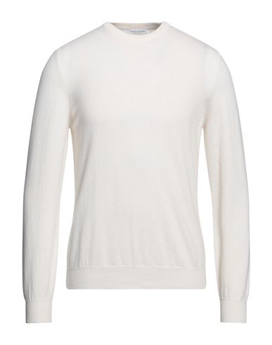 Franz Kraler Man Sweater Off White Size 44 Cashmere