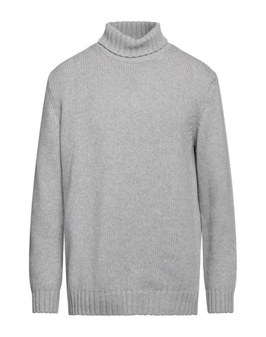 Della Ciana Man Turtleneck Light Grey Size 46 Virgin Wool, Cashmere