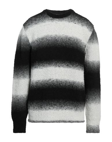 Messagerie Man Sweater Black Size 40 Acrylic, Polyamide, Wool, Alpaca Wool