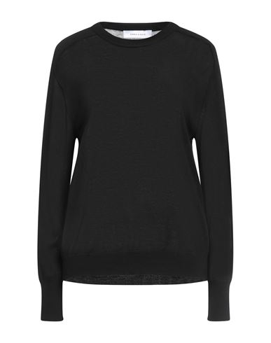 Emma & Gaia Woman Sweater Black Size 4 Merino Wool