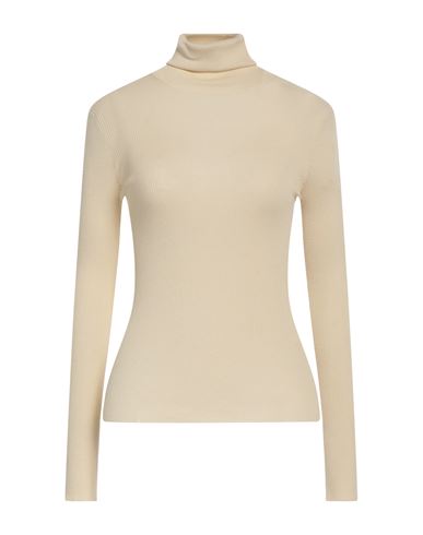 Roberto Collina Woman Turtleneck Beige Size S Wool