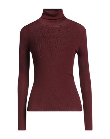 Roberto Collina Woman Turtleneck Burgundy Size M Wool In Red