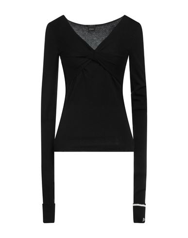 Pinko Woman Sweater Black Size L Viscose, Polyester, Polyamide