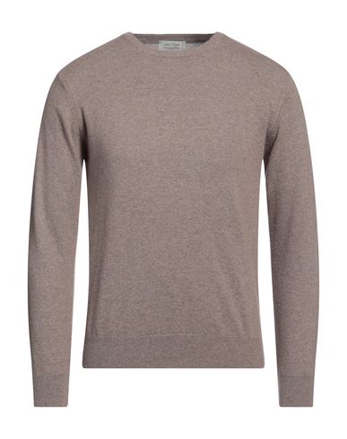 Fair Tricot Man Sweater Khaki Size S Wool, Cashmere In Beige