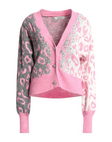 Dimora Woman Cardigan Pink Size 8 Acrylic, Polyamide, Polyester, Viscose, Wool