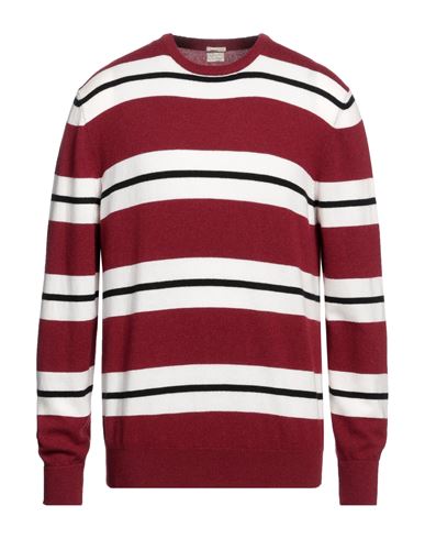 Massimo Alba Man Sweater Burgundy Size Xl Cashmere In Red