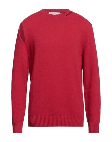 Shop Department 5 Man Sweater Red Size M Virgin Wool