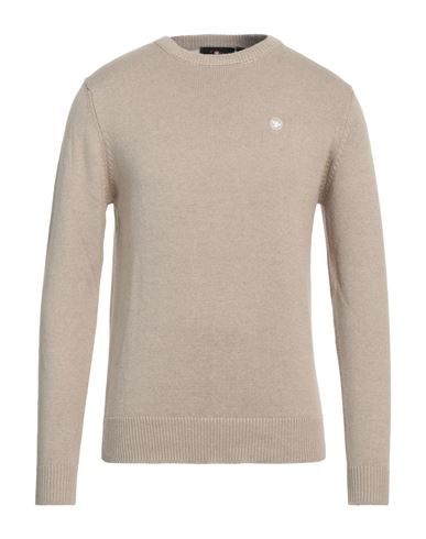 Murphy & Nye Man Sweater Beige Size L Cotton, Wool