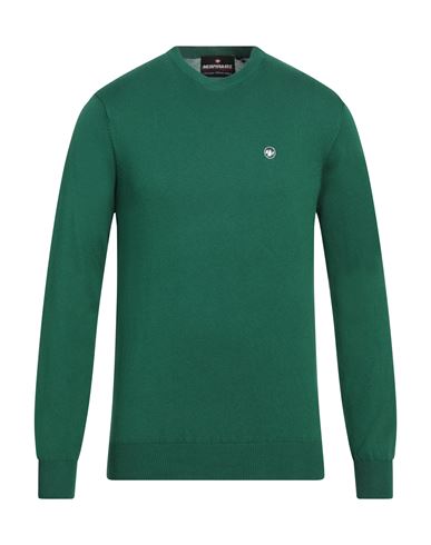 Murphy & Nye Man Sweater Emerald Green Size S Cotton, Cashmere