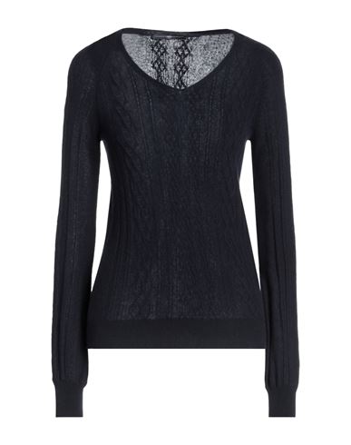 High Woman Sweater Midnight Blue Size Xs Virgin Wool, Nylon