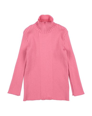 Akep Babies'  Toddler Girl Turtleneck Pink Size 4 Viscose, Polyester, Polyamide