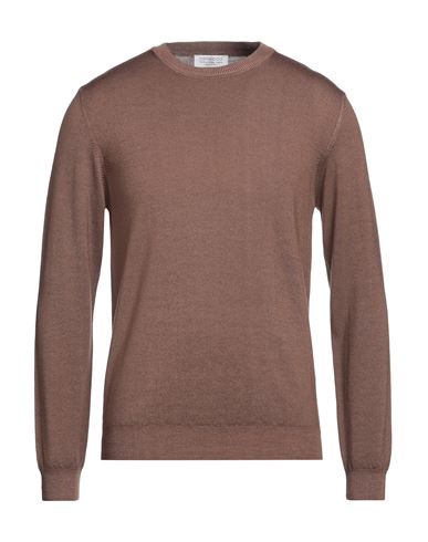 Bellwood Man Sweater Brown Size 42 Merino Wool