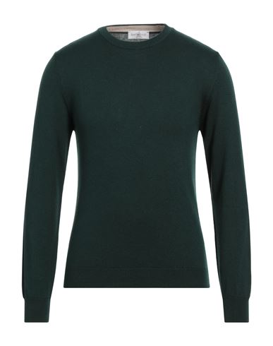 Bellwood Man Sweater Emerald Green Size 38 Cotton, Cashmere