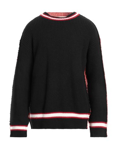 Marni Man Sweater Black Size 40 Alpaca Wool, Virgin Wool, Polyamide